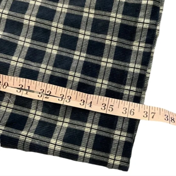 Anthropologie Sunday in Brooklyn Grey Black Corduroy Sleeveless Shesth dress Sz6 - Picture 10 of 15